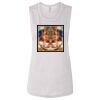 Ladies' Bella Flowy Scoop Muscle Tank Thumbnail